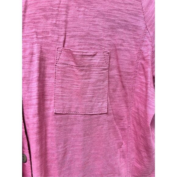 J. Jill Punk Hidden Button Button Down Shirt sz LP EUC - Picture 5 of 7